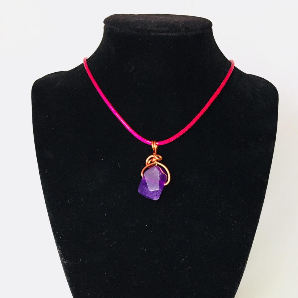Galaxy Amethyst Pendant